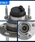 Close-up of Beefy Rear Wheel Bearing And Hub Assembly Kit For Kia Forte Koup Forte5 2010 2013 2012 2013 5 Lug With ABS