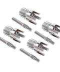 G One Half Inch Pipe Threading Tool Set For Internal And External Threads Sturdy Build For Efficient PVC Pipe Thread Cutting Leak Proof Seals Easy DIY And Pro Plumber Ready High Precision Plumbing Tool Kit, No. 45 steel heads