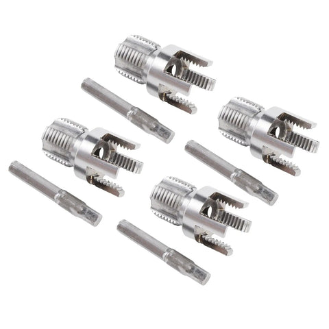 G One Half Inch Pipe Threading Tool Set For Internal And External Threads Sturdy Build For Efficient PVC Pipe Thread Cutting Leak Proof Seals Easy DIY And Pro Plumber Ready High Precision Plumbing Tool Kit, No. 45 steel heads