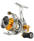 Front view of Speedy Spinning Reel With 6.2 To 1 Gear Ratio And 10 Plus 1 Corrosion Resistant Bearings, 24 Lbs Max Drag, Freshwater And Saltwater Universal