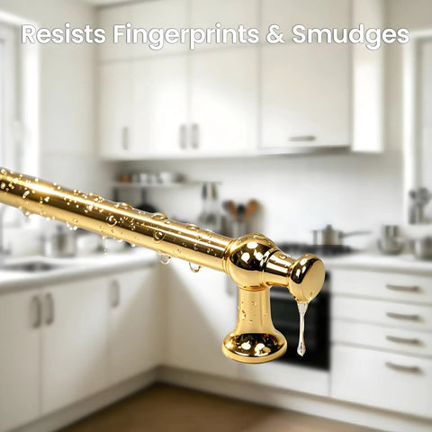 Champagne Gold Cabinet Pulls Set, 10 Pack 5 Inch Center Hole, zinc alloy handle in kitchen