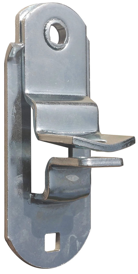Trailer Door And Ramp Locking Hasp With 4 Inch Mounting Cam Lock Latch Keeper Zinc Plated Steel For Superior Strength And Corrosion Resistance