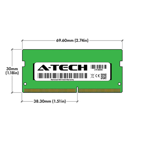 Diagram of 16GB DDR4 RAM Kit 2666MHz SODIMM For Laptops And Notebooks PC4-21300 PC4-2666V Unbuffered NonECC 1.2V 260Pin 4x4GB