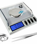 Pocket Size Digital Scale 20g Capacity With 0.001g Precision For Jewelry Gems Gold Carats And Powders On The Go, silver color
