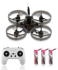 One S 75mm Micro FPV Whoop Drone With Brushless Motors And Five In One AIO Flight Controller Includes Three 450mAh LiPo Batteries And T8L Transmitter For Outdoor Freestyle FPV Racing And Ready To Fly