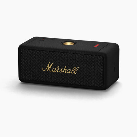 Emberton II Portable Bluetooth Speaker With 360 Degree True Stereophonic Sound, Dope And Loud, Rugged Black Brass Finish