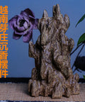 Solid Agarwood Feng Shui Decor Piece From Nha Trang With Aged Raw Material And Fragrance Spice, Scraped Incense sculpture