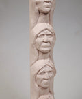 Learn To Carve A Native American Chief Face With A 12 Inch Hand Cast Resin Study Stick Kit Includes Harold Enlow Guidebook