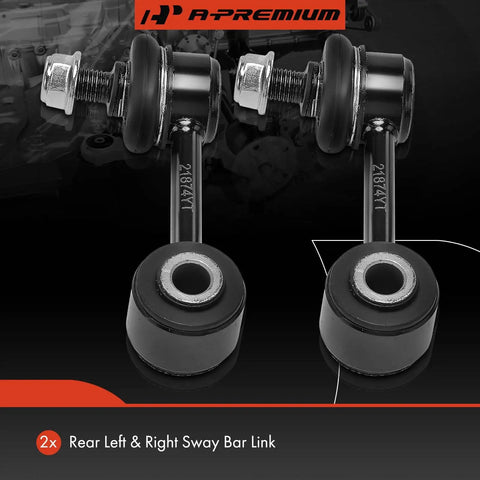 Rear Sway Bar Links 2 Pack For Ford Fusion 2006 2012 Lincoln MKZ 2007 2012 Zephyr 2006 Mazda 6 2003 2008 Mercury Milan 2006 2011