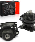 Tough As Nails Engine Motor Mount Kit Pair For Honda Accord And Acura Rlx Tlx 2008 To 2019 V6 3.5L set with black rubber and steel.