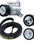 Must Have Serpentine Belt Drive Component Kit With Tensioner And Idler Pulleys For Jeep Compass Patriot 2008 2017 Dodge Journey Caliber