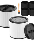 Must Have Replacement Filter Kit For 5 Gallon And Larger Wet Dry Vacuums Compatible With 90304 90350 90333 90585 Cartridges