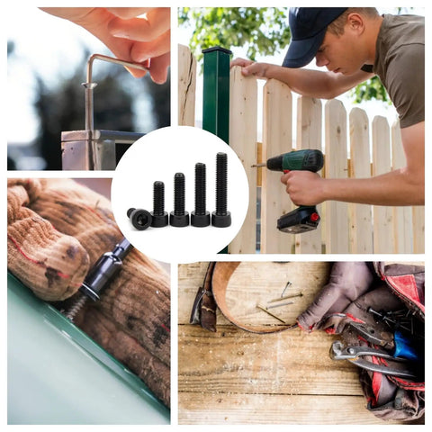 All In One M3 Screws Assortment Kit With Nuts And Washers, Includes M3 Hex Socket Head Cap Screws, DIY usage examples