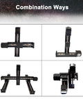 Combination ways of 12 Inch Mini Linear Rail Stage Actuator for DIY CNC Router XYZ motion system with NEMA11 motor and slide table