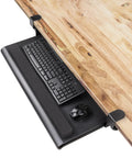 Big Ergonomic C Clamp Keyboard Tray With Slide Out Platform Under Desk And No Tool Setup Pull Out Keyboard And Mouse Tray