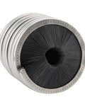 Close-up of Outdoor Climbing Rope Cleaning Brush for Caving Camping and Hiking Ropes showing rugged bristles for dirt removal.