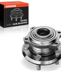 Front Wheel Bearing And Hub Assembly For Dodge Charger 2007 Through 2023 Challenger 2017 Through 2023 AWD visible with packaging