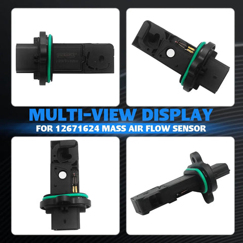 Mass Air Flow MAF Sensor For Chevy Cruze Sonic Trax Buick Encore Verano 2012-2021 Plug And Play Replacement, multi-view