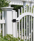 Heavy Duty Gate Latch With Dual Sided Handles For Right Inswing Gates Self Locking Swing Gate Hardware For Outdoor Fences