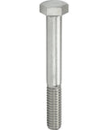 Hex head cap screw bolt, 3/8-16 x 5, stainless steel 304, partially threaded, external hex drive