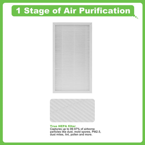 F1 Replacement Filter For Filtrete C01 T02 Room Air Purifier FAPC01F1 FAPT02F1 True HEPA H11 air filter with allergen reduction