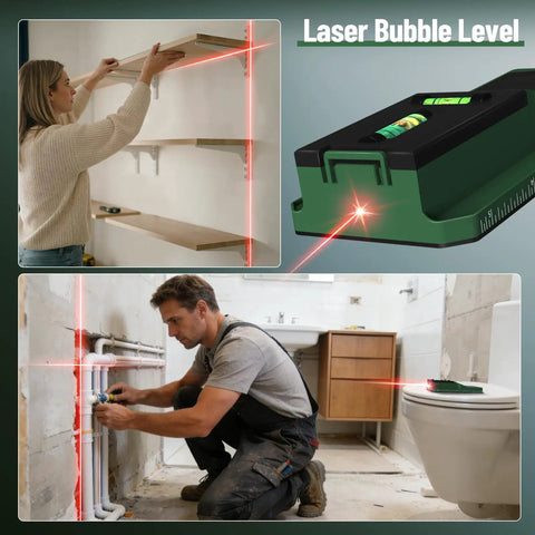 Built Tough Seven In One Wall Scanner With Laser Level And High Resolution Screen Knocks Out Wood Metal Live Wires And Pipe Detection Fast For Tv Mounting Or Weekend Projects No Sweat