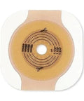CeraPlus Flat Two Piece Skin Barrier With Adhesive Border Tape 5 Pack Cut To Fit From Two And A Quarter Inch To Two And Three Quarter Inch Flange