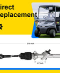 TXT Steering Rack And Gear Box Assembly For Golf Cart EZGO TXT MPT Electric And Gas 2001 Up Direct Fit Replacement OEM 70964G01