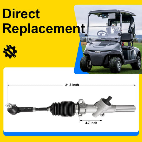 TXT Steering Rack And Gear Box Assembly For Golf Cart EZGO TXT MPT Electric And Gas 2001 Up Direct Fit Replacement OEM 70964G01