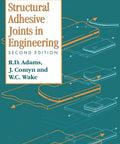 Cover of Structural Adhesive Joints In Engineering Second Edition showing detailed illustrations and title text.