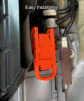 Top Shelf Heavy Duty High Voltage Automotive Fuse For Your Electric Ride Quick Short Circuit Shield Universal DC450V Ev Upgrade installed in battery circuit.