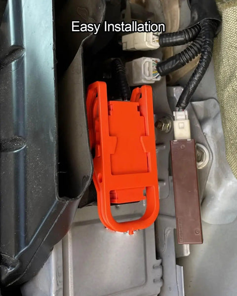 Top Shelf Heavy Duty High Voltage Automotive Fuse For Your Electric Ride Quick Short Circuit Shield Universal DC450V Ev Upgrade installed in battery circuit.