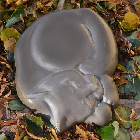 DIY Concrete Cat Stepping Stone Mold For Garden Path And Patio Yard Castings In Plaster Or Concrete Durable ABS Plastic Mold