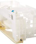 Genuine OEM Freezer Ice Maker Assembly White For Refrigerators Easy Install Ice Maker Module side view