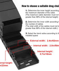 R38 18mm By 50mm Semi Enclosed Drag Chain Cable Carrier for CNC Machines shown with sizing guide and installation tips.