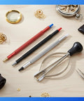 Color Coded Watch Hand Setting Tools Set For Precise Installation And Removal Includes Pusher Removers And Lever Pullers 3 Bore Options