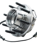 4x4 Front Wheel Bearing Hub Assembly For Ford F-250 F-350 Super Duty 2011 2012 2013 2014 2015 2016 SRW Models Direct Fit Replacement Wheel Bearing And Hub To Restore 4WD Performance And Smooth Ride with visible 8-bolt flange