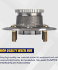 Rear Wheel Bearing And Hub Assembly 512178 for 1998 1999 2000 2001 2002 Honda Accord 2.3L L4 with rear ABS disc brakes
