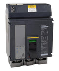 Heavy 600 Amp Molded Case Circuit Breaker With 600 Volt Rating Undervoltage Trip Man Starter front view demonstrating robust design.