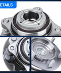 Details of the Front Wheel Bearing And Hub Assembly For Toyota Tacoma 2005 Through 2019 4Runner 2003 Through 2019 FJ Cruiser 2007 Through 2009 Six Lug With ABS Front Hub Assembly Replacement For Prerunner SR5 And TRD