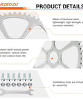 50 Tooth Rear Sprocket For 420 Chain Compatible With Coleman CT100U CC100X RB100 Baja DB30 with installation tools and bolts