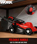 Corded Electric Lawn Mower With 14 Inch Cut And 11 Amp Motor, 30 L Grass Catcher, Upgraded Copper Torque For Dense Lawns, Quiet And Low Maintenance, No Gas, Quick Start, Ideal For Small To Medium Yards, foldable handle