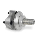 Straight Fire Prop Adapter For 8Mm Shafts Tops 1.375 Inches Long Fits Power 46 And 60 Engines shows silver anodized prop adapter for RC builds.