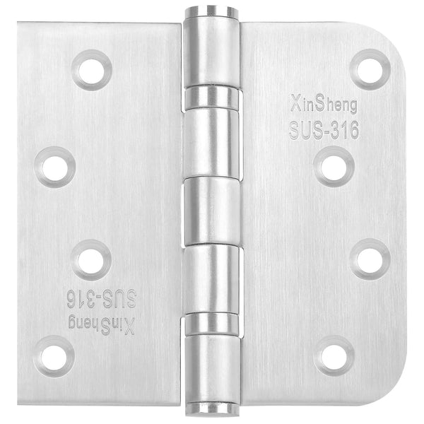 Marine-grade stainless steel door hinges set ✓