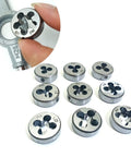 Pro Grade Metric Tap And Die Set With Taps M3 Through M12 And Matching Dies Includes Wrench Handle And Sturdy Storage Box