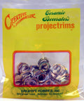 Beefy Hex Lock Nut Fasteners Steel Yellow Zinc Coated for One Eighth Inch Iron Pipe Pack of Fifty in packaging