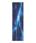 Electric Blue Lightning Skateboard Grip Tape 33 X 9 In Waterproof Tearproof Non Slip Bubble Free Longboard Grip Tape