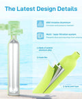 0.5L Mini Scuba Tank DOT Certified Backup Air Pony Bottle For Underwater Shooting And Emergency Rescue Operations Reusable Lung Tank