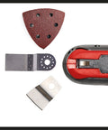 Cordless Oscillating Multi Tool With Accessories 18V Power X Change Brushless components for cutting, sanding, and scraping