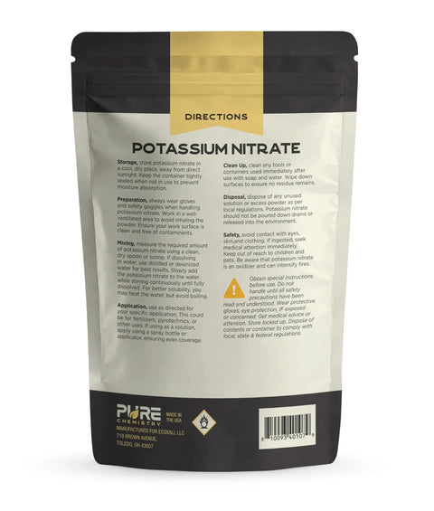 Real Deal Potassium Nitrate Pellets 99 Percent Pure Plant Fertilizer To Crush The Garden Grind For Hefty Fruits Crisp Vegetables And Show Stopping Flowers Across Backyards And Farm Lots